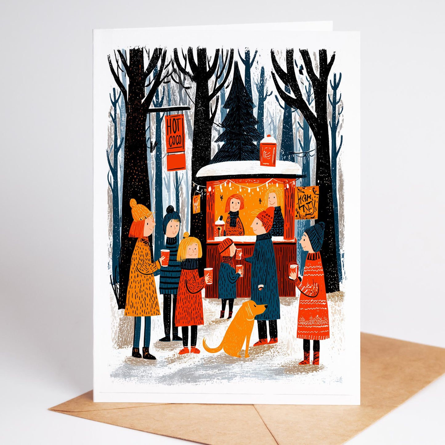 Christmas Greeting Card Set β 10 Unique Holiday Cards β A2 4.25x5.5 β Blank Inside β Includes Envelopes β Winter & Christmas Designs