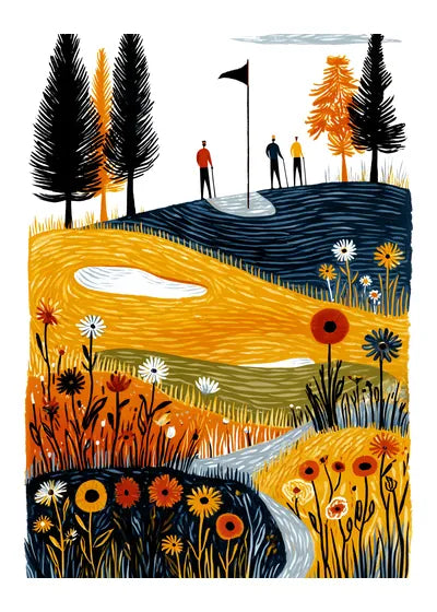 Golf card set