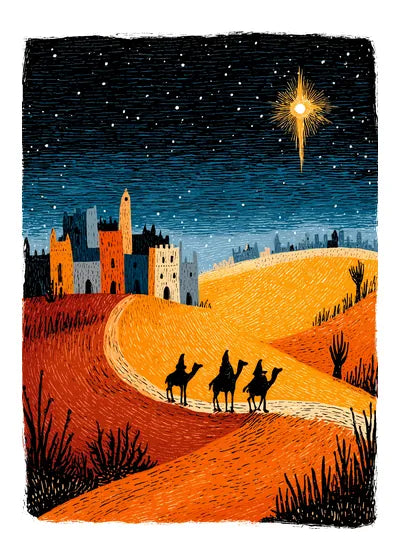 Nativity Christmas card set